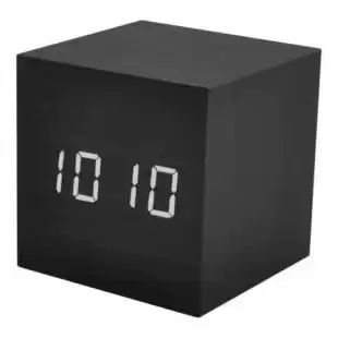 Настільний годинник VST-869-6 (біле підсвічування, від мережі) Black