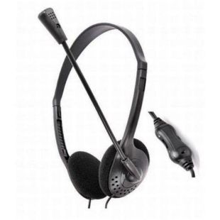 Гарнитура Gemix HP-100 MV (микрофон) (Мониторы) black