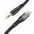 Перехідник HOCO UPA25 Type-C - Jack 3.5 plug AUX 1m Black