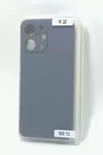Чохол Xiaomi Redmi 12 Silicon Original FULL № 12 Charcoal grey (4you)