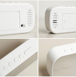Настільний годинник DS-6637 White