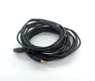 Аудио кабель 3,5 папа/3,5 мама 5m (удлинитель)