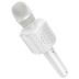 Мікрофон-караоке бездротовий HOCO L24 "Shine" (Bluetooth 5.0, USB слот, 1-динамік) White
