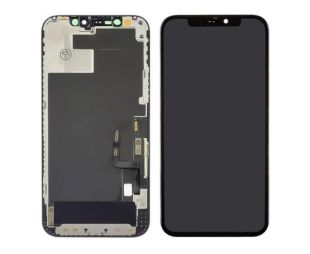 LCD iPhone 12 / 12 Pro з чорним тачскрином + дисплейна рамка ZY-IN CELL Full HD (М)
