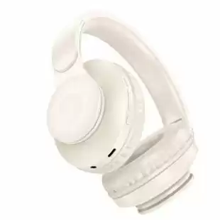 Bluetooth-гарнітура HOCO W45 (Bluetooth 5.3) (Монітори) White