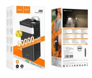Power Bank 40000mAh HOCO J86 22.5W Black (А) - Цена Недели!