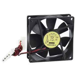Вентилятор Gembird Fancase4 для корпусу /4-pin роз'єм 80x80мм (Д)