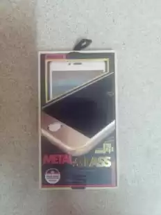Захисне скло iPhone 6 + Remax Metal Gold + захисна плівка