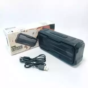 Портативна колонка OUTDOOR Wreless Speaker (USB+SD+Bluetooth+FM+1діна) Black (дефект упаковки)