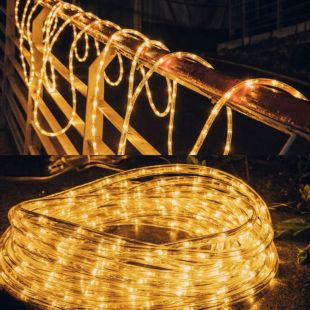Гирлянда MA-762 640LED 10м (от солнечной панели) Yellow