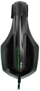 Наушники Gemix X-350 (микрофон, мониторы) Black/green