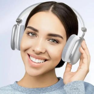 Bluetooth-гарнитура HOCO W35 Max (Bluetooth 5.3, мониторы) Silver