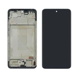 LCD Xiaomi Redmi Note 14(4G) із чорним тачскрином + корпусна рамка OLED 161 mm (M)