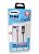 Usb-cable iPhone 5 Sertec ST-063 2.4A 1m (Г-образный,метал.коннектор,круглый,Magnetic) Grey