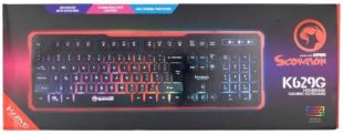 Клавіатура дротова MARVO K629G (USB, з підсвічуванням) Black