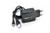 CЗУ 4you A24 (2.4A, Smart IC, Auto ID, улучшенная плата, 2USB, Led) black + Type C