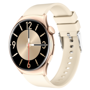 Часы Smart Watch 4you SPACE (1.43 AMOLED, Звонки, фонарик, aluminum, 12мес гар) PURE GOLD - Новинка!