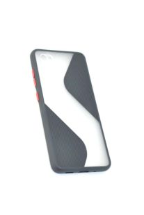 Чехол Samsung S20/S11 Silicon Wave Black/red "Акционная цена"