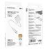 Переходник AUDIO Borofone BV11 Lightning - Lightning Power + Lightning Audio White