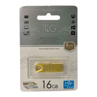 Usb 16Gb T&G 117 Metal series Gold
