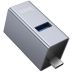 Hub HOCO HB54A 3in1 (Type-C to USB2.0*2+USB3.0) Grey
