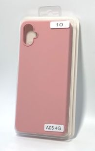 Чохол Samsung A05(4G) Silicon Original FULL № 10 Pink (4you)