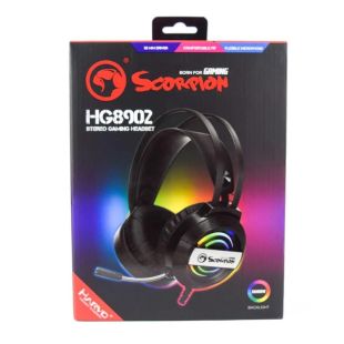 Гарнитура MARVO HG8902 (микрофон, мониторы,LED) Black