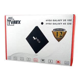 Smart TV 4you GALAXY 4/32Gb (Dual band WiFi, Bt 5.1, Allwinner H618,64 bit, Android 12) - Оновлена!