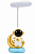 Настольная лампа ASTRONAUT LAMP NO.CS357 White/gold