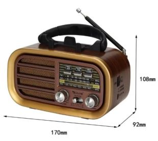 Радиоприемник Golon RX-BT638 (USB+SD) Rose Gold
