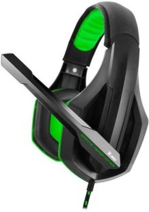 Наушники Gemix X-350 (микрофон, мониторы) Black/green