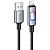 Usb-cable iPhone 5 HOCO U144 27W 1.2m (круглый) Black