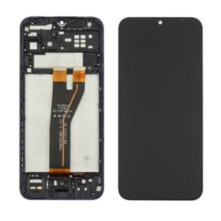 LCD Samsung M14 5G/ M146 REV-0.2 с черным тачскрином + корпусная рамка (М) 