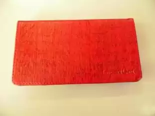 Книжка бічна універсальна 5,5К крокодил червона "Акційна ціна"