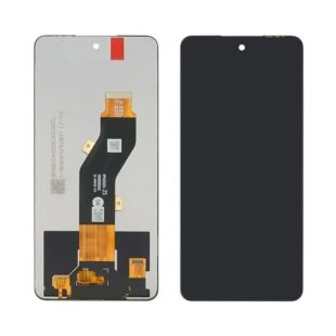 LCD INFINIX Smart 8 Plus (X6526) с чёрным тачскрином Service Pack (М)
