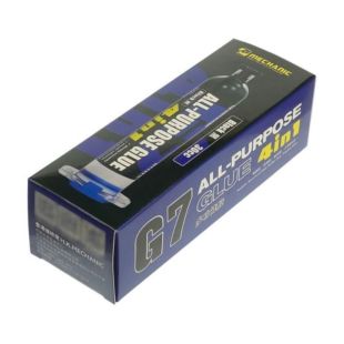 Клей полиуретановый Mechanic G7, 4 в 1,черный, 30ml, в шприце, быстросохнущий (М) - Цена Недели!