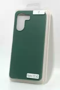 Чохол Xiaomi Redmi 13C(4G) Silicon Original FULL №17 Dark green (4you)