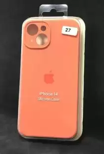 Чохол iPhone 14 Silicon Case original FULL Camera № 27 peach ( 4you )