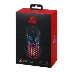Мышь проводная MARVO G961 (игровая, RGB) Black