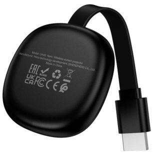 Переходник адаптер HOCO UA45 HDMI Screen Mirroring Device Black