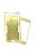 Защитное стекло iPhone 6 COLORFUL Gold (2pcs) гравировка monkeyl "Акционная цена"