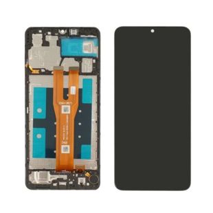 LCD Samsung A06/A065F (2024) із чорним тачскрином + корпусна рамка Service Pack (M)