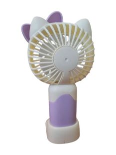 Вентилятор ручний MINI FAN SD-89 (підставка, 3 режими) Violet