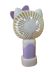 Вентилятор ручний MINI FAN SD-89 (підставка, 3 режими) Violet