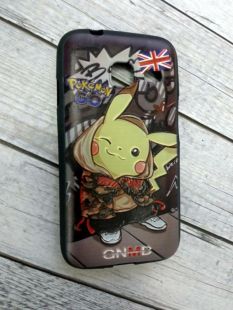 Чехол Samsung J1/J120 (2016) Silicon 3D "Pokemon Go" "GNMD" "Акционная цена!"