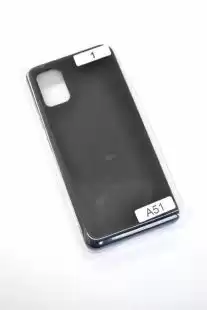 Чохол Samsung A51/A515 Silicon Original FULL №1 Black (4you)