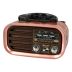 Радіоприймач Golon RX-BT638 (USB+SD) Brown