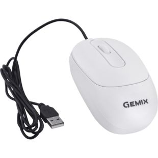 Мышь проводная Gemix GM-145 White