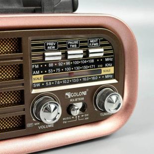 Радиоприемник Golon RX-BT638 (USB+SD) Brown