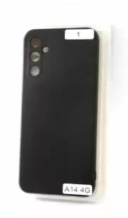 Чохол Samsung A14(4G) Silicon Original FULL № 1 Black ( 4you )
